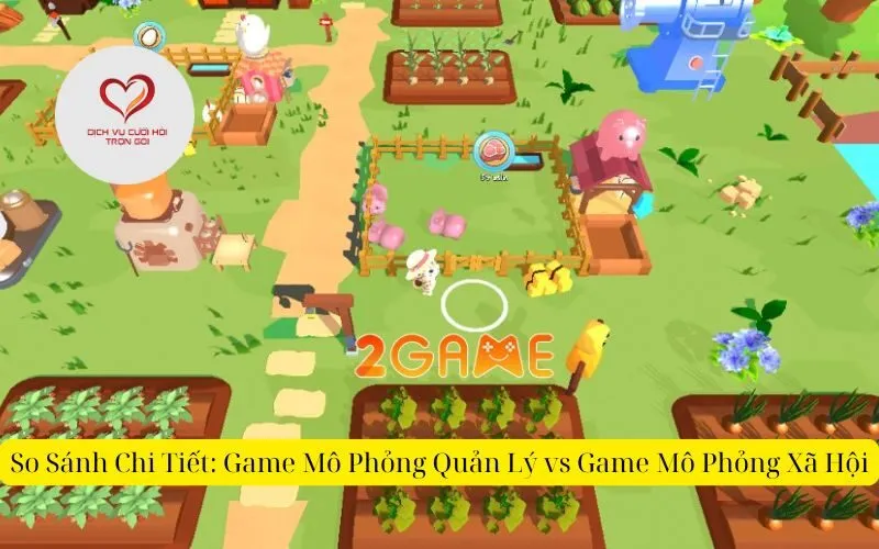 So Sánh Chi Tiết Game Mô Phỏng Quản Lý vs Game Mô Phỏng Xã Hội