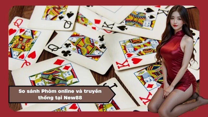 So sánh Phỏm online và truyền thống tại New88