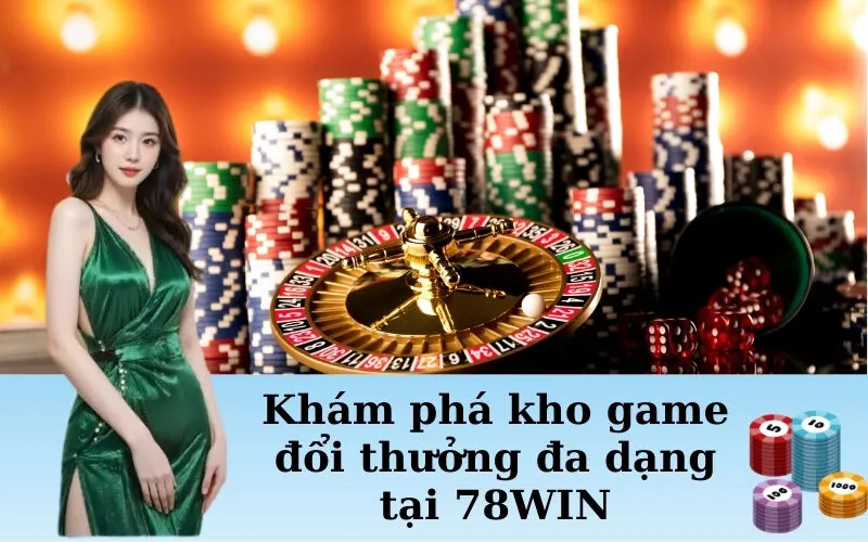 Khám phá kho game đổi thưởng đa dạng tại 78WIN