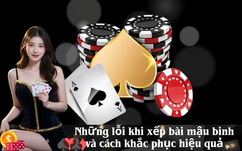 Những lỗi khi xếp bài mậu binh và cách khắc phục hiệu quả