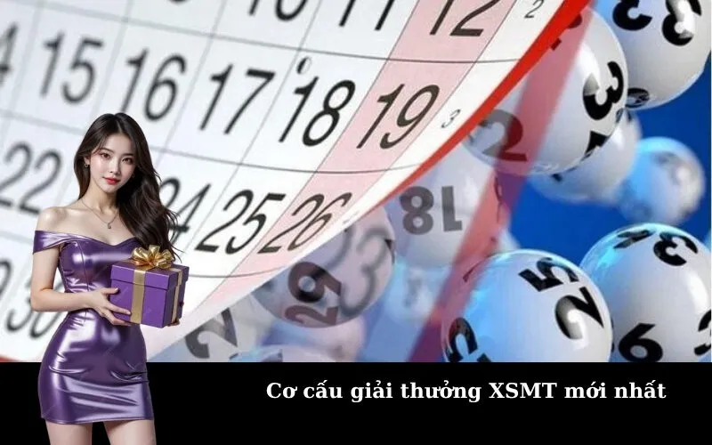 Cơ cấu giải thưởng XSMT mới nhất