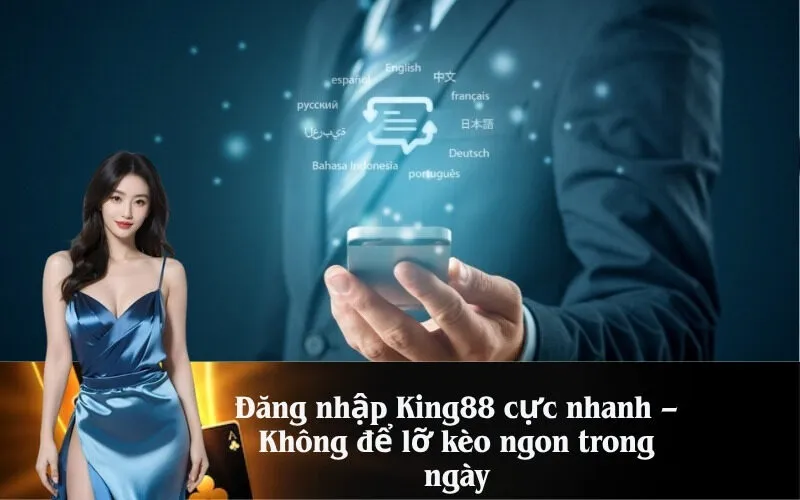 Đăng nhập King88 cực nhanh – Không để lỡ kèo ngon trong ngày