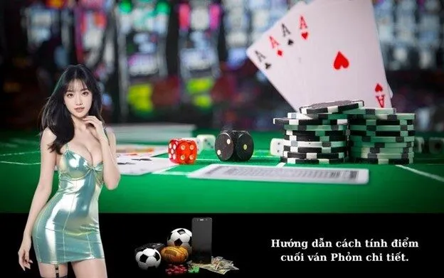 Hướng dẫn cách tính điểm cuối ván Phỏm chi tiết.